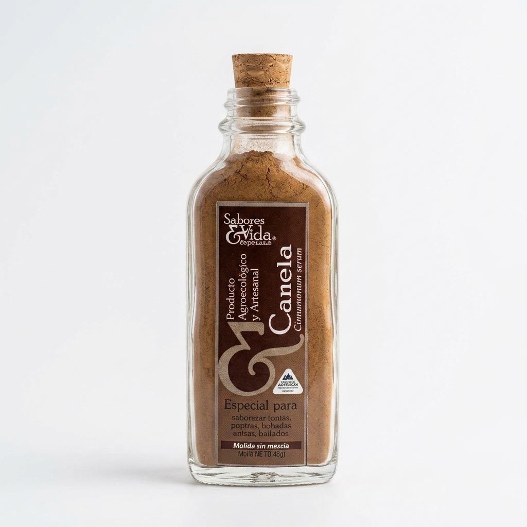 Canela (astilla molida sin mezclas)